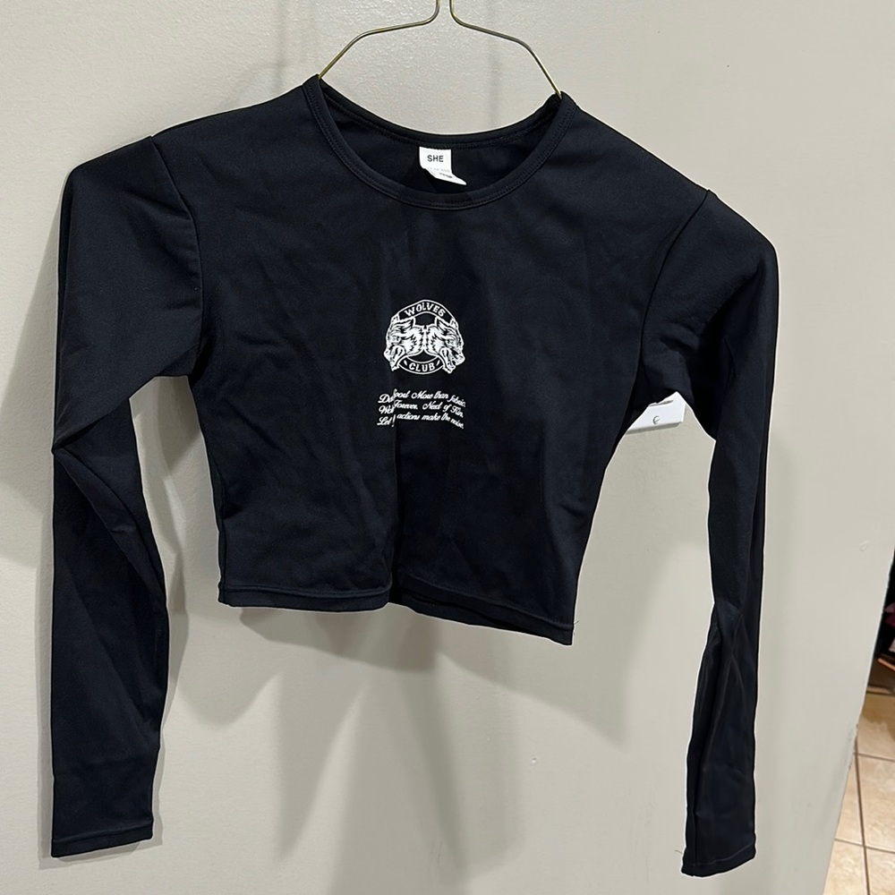 Darc cropped long sleeve